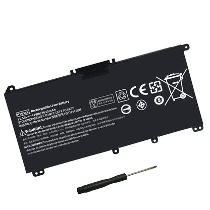 エイチピーHP対応 HT03XL バッテリー 15-da0000 15-db0000 / Pavilion 15-cs0000 15-cu0000 15-cu1000 255 G7 250 G7【3630mAh 11.55V 】 ブラック対応 適用 ノートパソコン 互換 バッテリー 2024JV マウスパッド付き(選択必要)