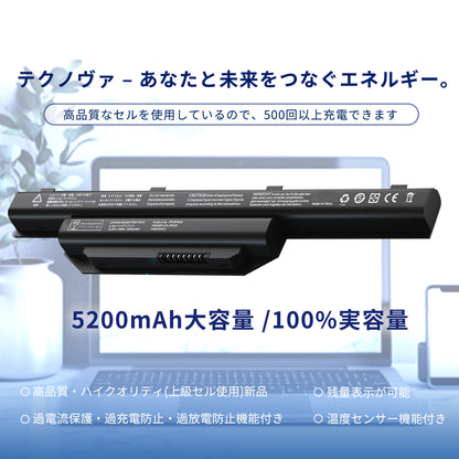 富士通FUJITSU対応 FMVNBP229 FMVNBP229A FMVNBP227 FMVNBP228 FMVNBP231 FMVNBP238 FMVNBP227 FPCBP416 FPCBP405 FPCBP426 適用 ブラック対応 【10.8v・5200mAh 】 2024 互換バッテリー2024JV マウスパッド付き(選択必要)