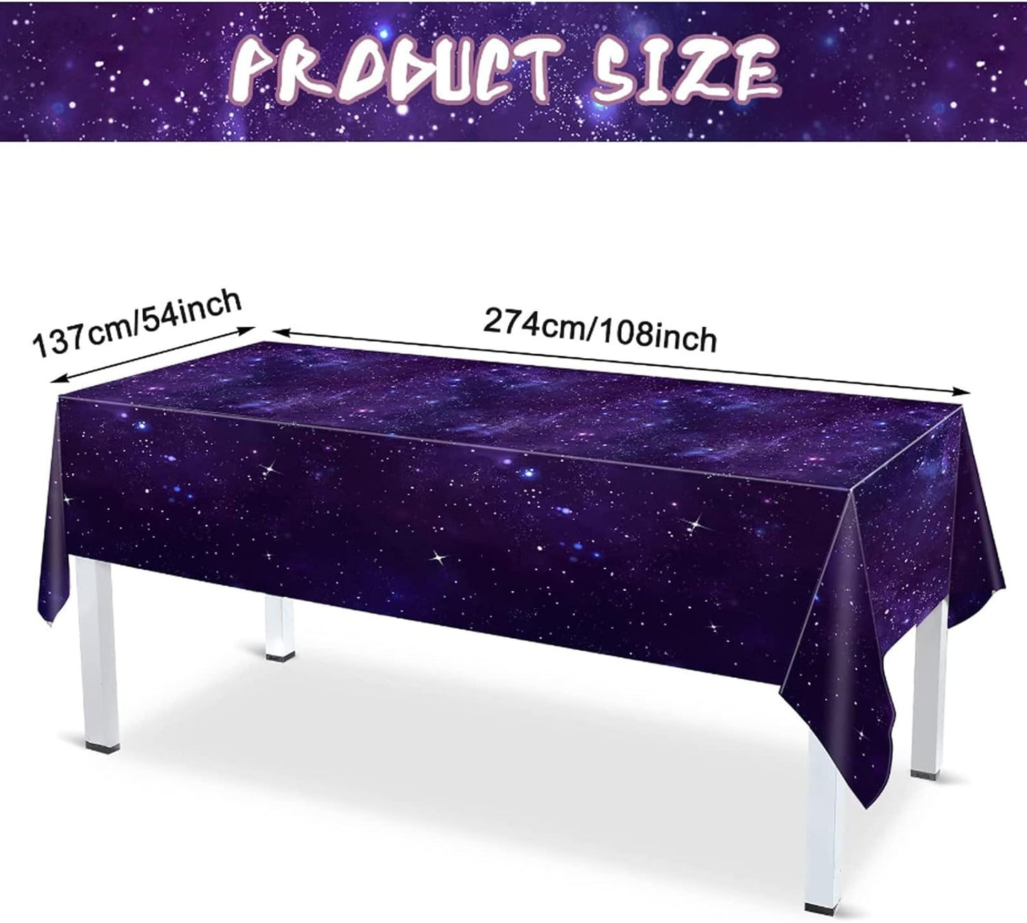 [Infashion]バースデー 食器 171個スペースギャラクシーパーティー食器セットギャラクシー宇宙テーマバースデーパーティーデコレーションソーラーシステムプラネットペーパープレートナプキンテーブルクロスとバースデーバナー24名様用パーティー用品